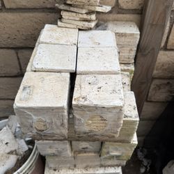 Travertine 4”x4”  Natural Stone