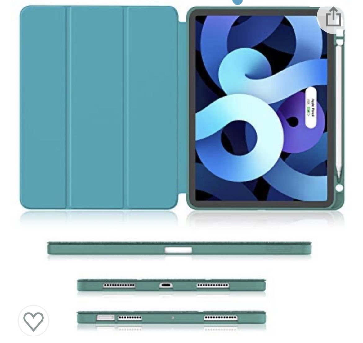 iPad Air 4 Case 10.9 Inch 2020 with Pencil Holder