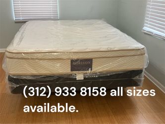 New matress, boxpring and metal frame. All sizes avilable. We have the best quality. Twin starts at $99. Hablamos Español.