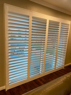 Plantation Shutters- FREE ESTIMATES & SAME DAY PRICING, Custom, Real Wood, Window Shutters, Treatments, Coverings. Persianas de Madera.