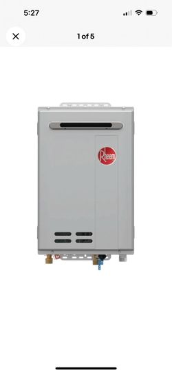 Rheem 9.5 GPM Smart Outdoor Tankless Water Heater LP Non-Condensing