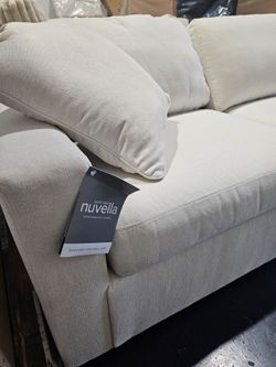 3 Piece Mod Max Ashley Nuvella sofa new