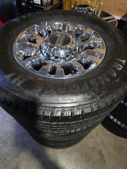 Ford rims 8 lugs firestone tires 85%