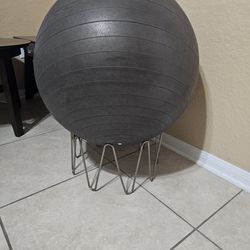 Exercise Ball W/stand 