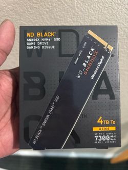 WD BLACK ssd