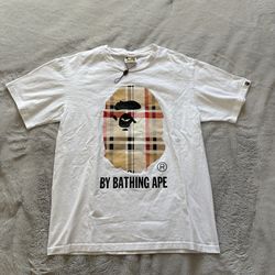 BURBERRY X BAPE HEAD T SHIRT