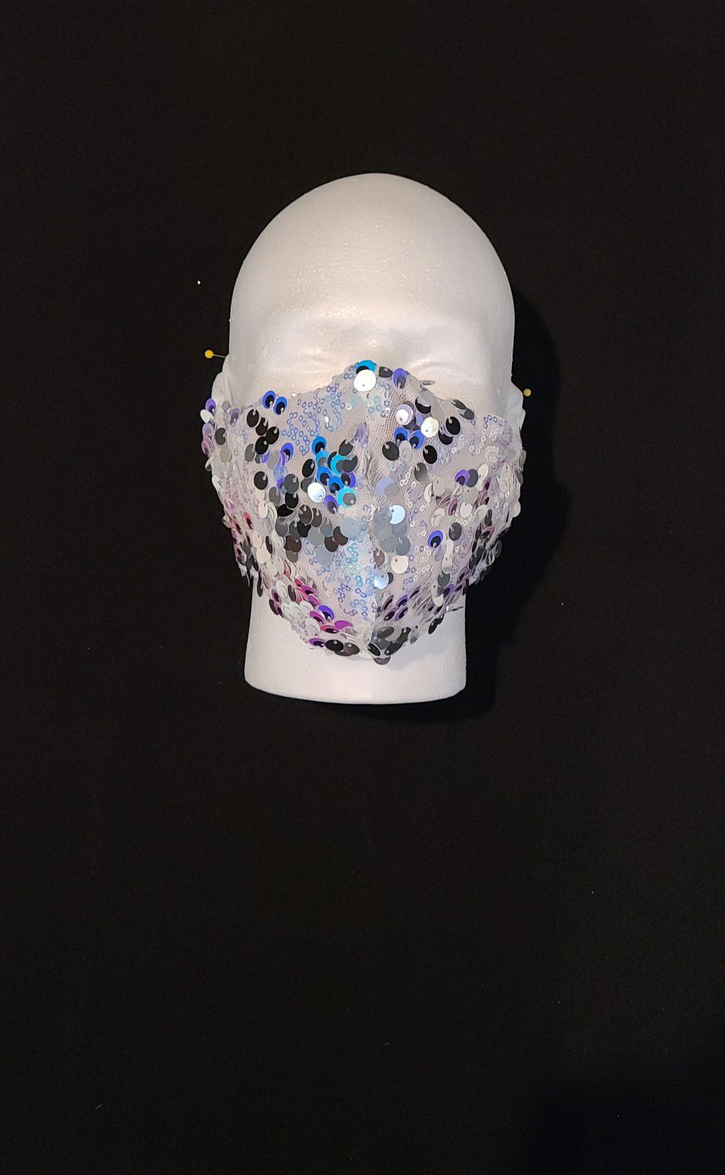 Sequins Fashion Face Cover Mask