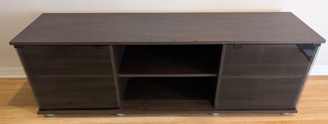 Entertainment TV Stand Storage Cabinet
