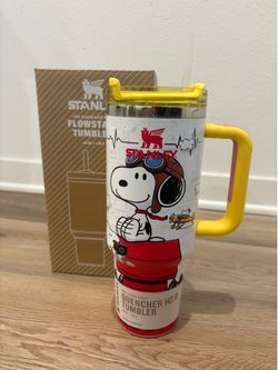 Snoopy Stanley cup