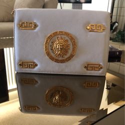 White Detailed Purse