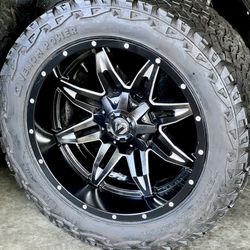 22” Fuel wheels & tires 8x6.5 - 8x165.1