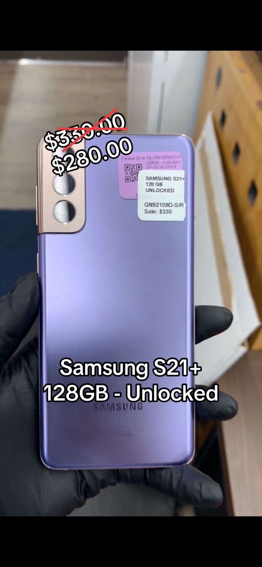 Samsung S21+ Unlocked (128GB)