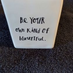 🔥 ONLY $20!! EXX NEW COND CERAMIC BE YOUR OWN BEAUTIFUL BY RAE DAWN CANDLE HOLDER🔥
