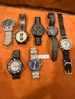 Mens watch collection