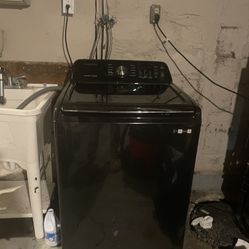 Black Samsung Washer