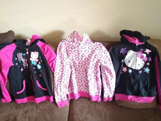 Hello Kitty jackets size 14/16