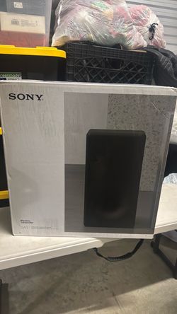 Sony wireless subwoofer and soundbar