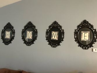 Wall art framed