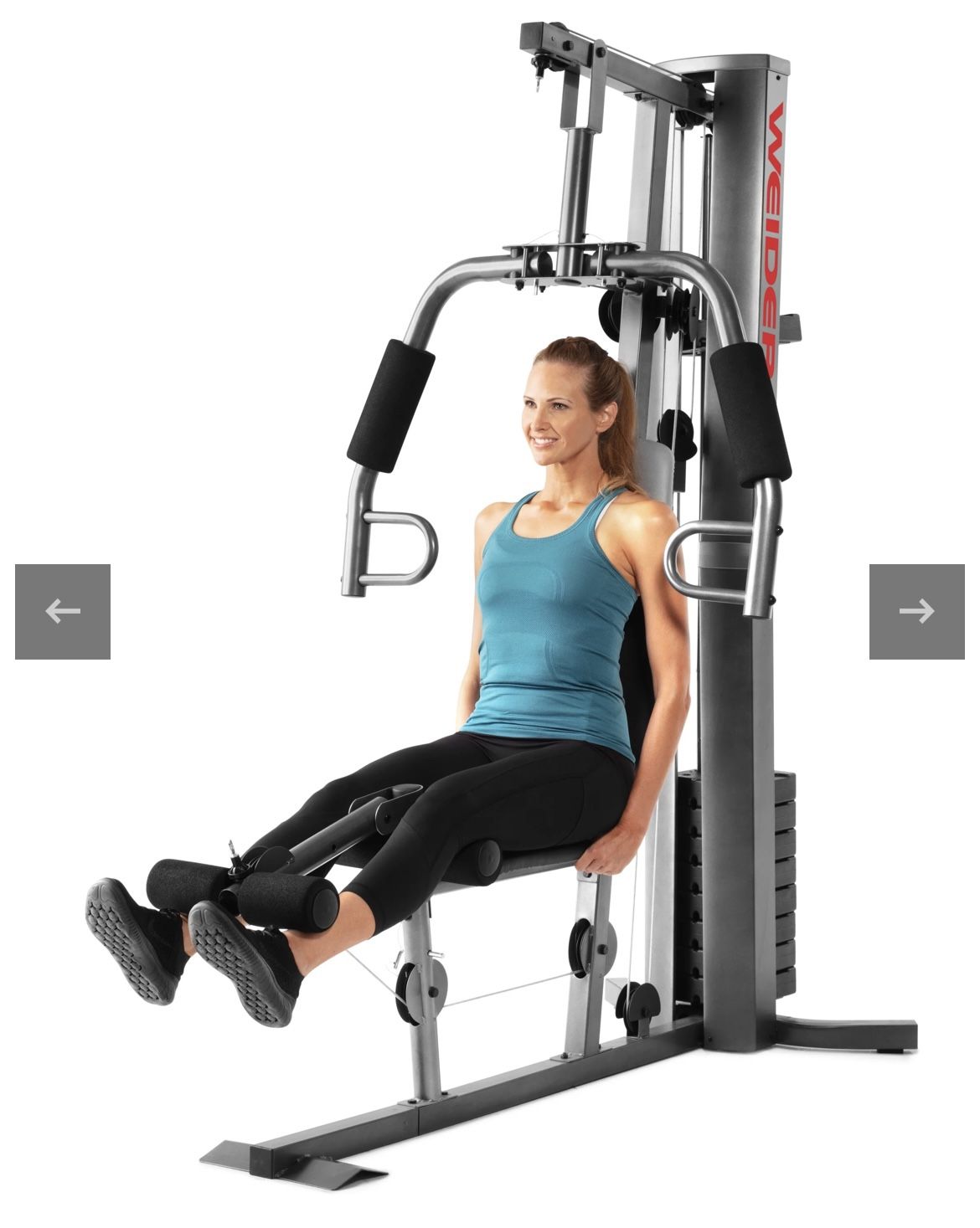 Weider XRS 50 Home Gym with 112 Vinyl Weight Stack Complete