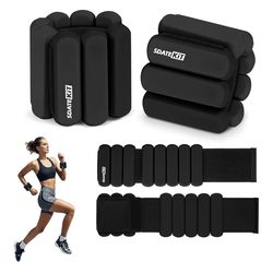 Wrist and Ankle Weights for Women & Men 2 Pack (1lb Each)