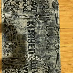 Kitchen theme indoor rug