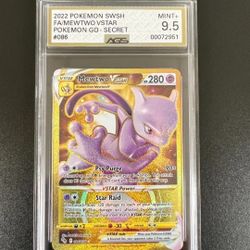 Pokemon Mewtwo VSTAR 86 Secret AGS 9.5 Gold Label for Sale in Overland  Park, KS - OfferUp