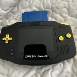 GBA Game Boy advance with all the goodies