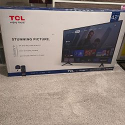 43” TCL TV 