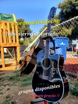 Disponibles Sierreño Con Guitarras Acordeón
