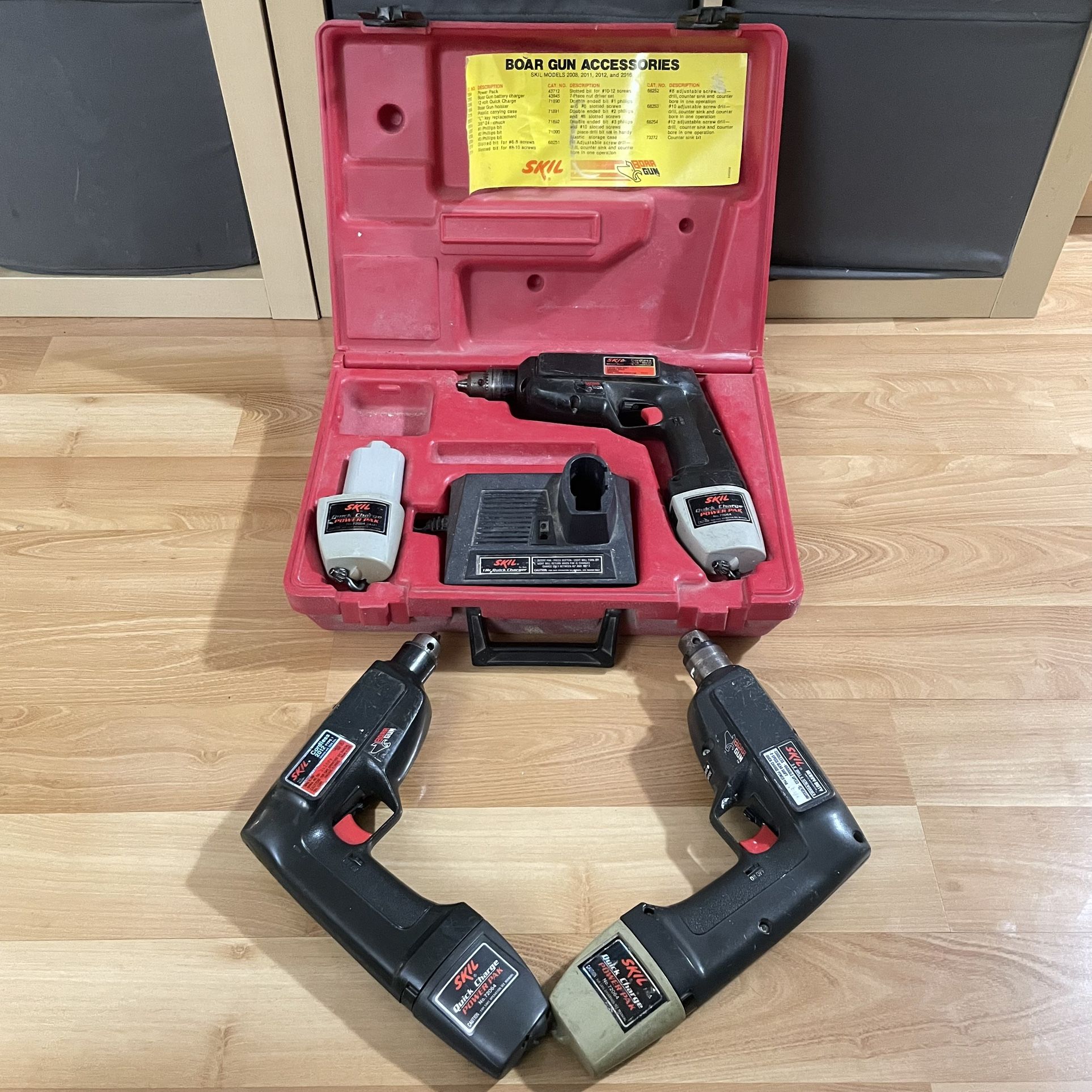 Skil 3/8” Cordless Drill Screwdriver Kit 72064 & Charger