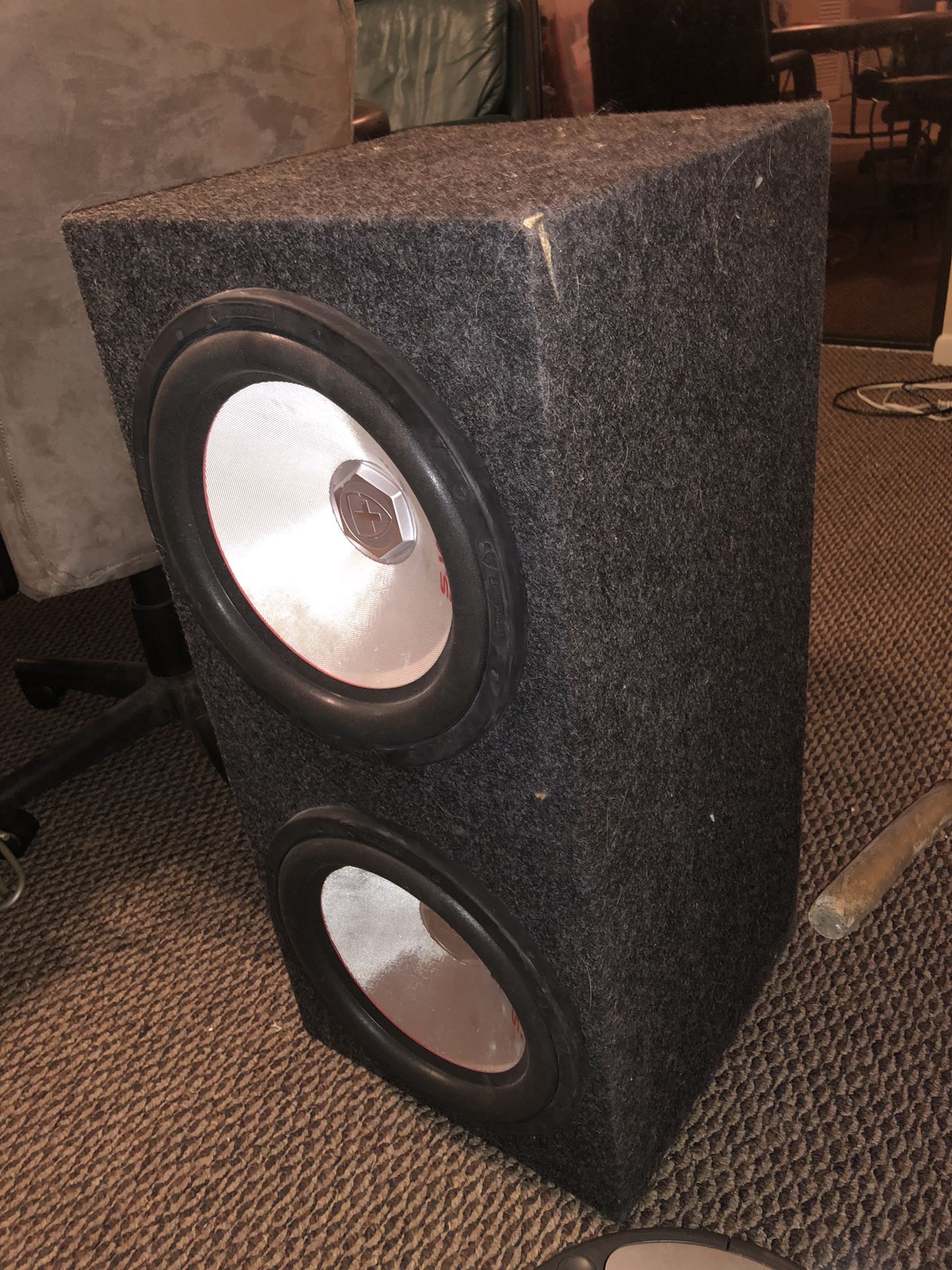 Swiss audio 12” subwoofers
