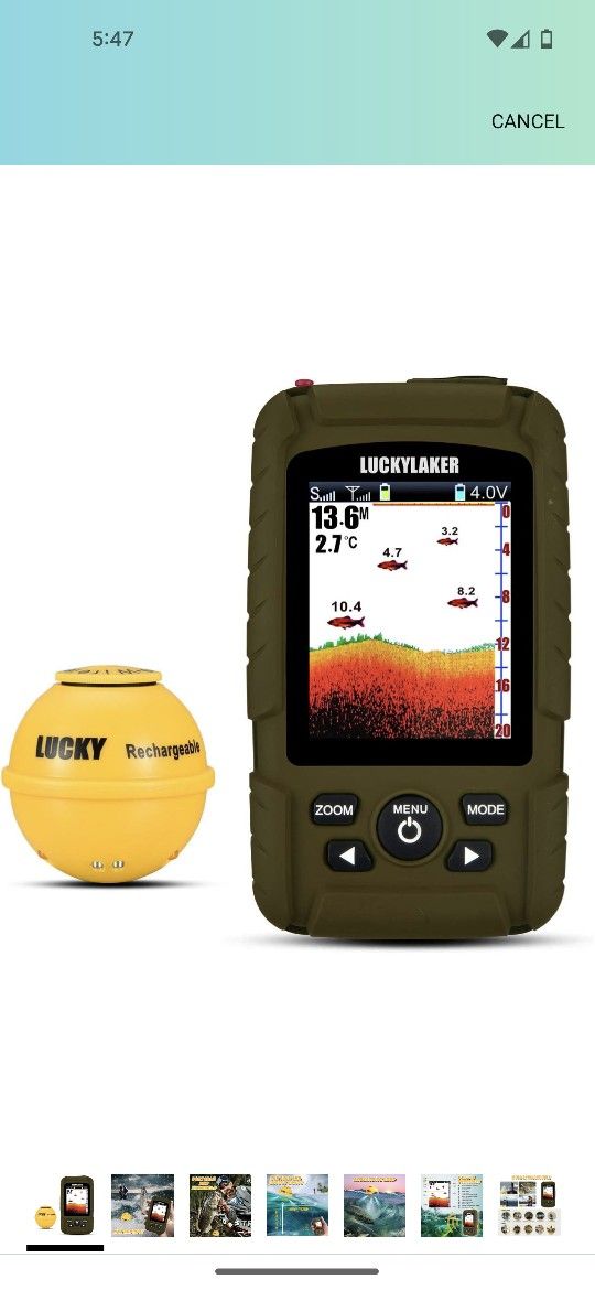 Lucky Laker Fish Finder/Portable