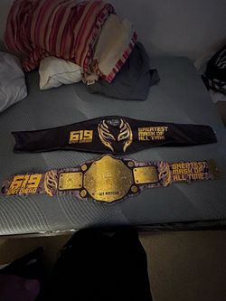 WWE Rey mysterio 619 San Diego signature title belt