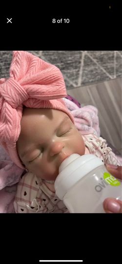 Muñeca de silicona como si fuera Real