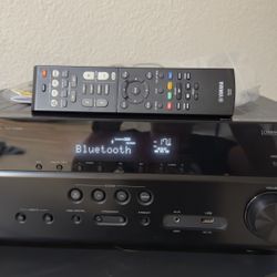 Yamaha RX-V385 5.1 Channel 4K Ultra HD AV Bluetooth Home Theater Stereo Receiver