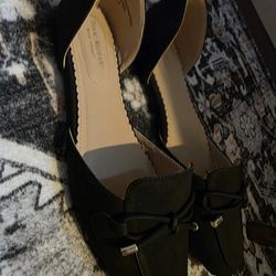 Isaac Mizrahi ballet flats, Black, Size 8.5