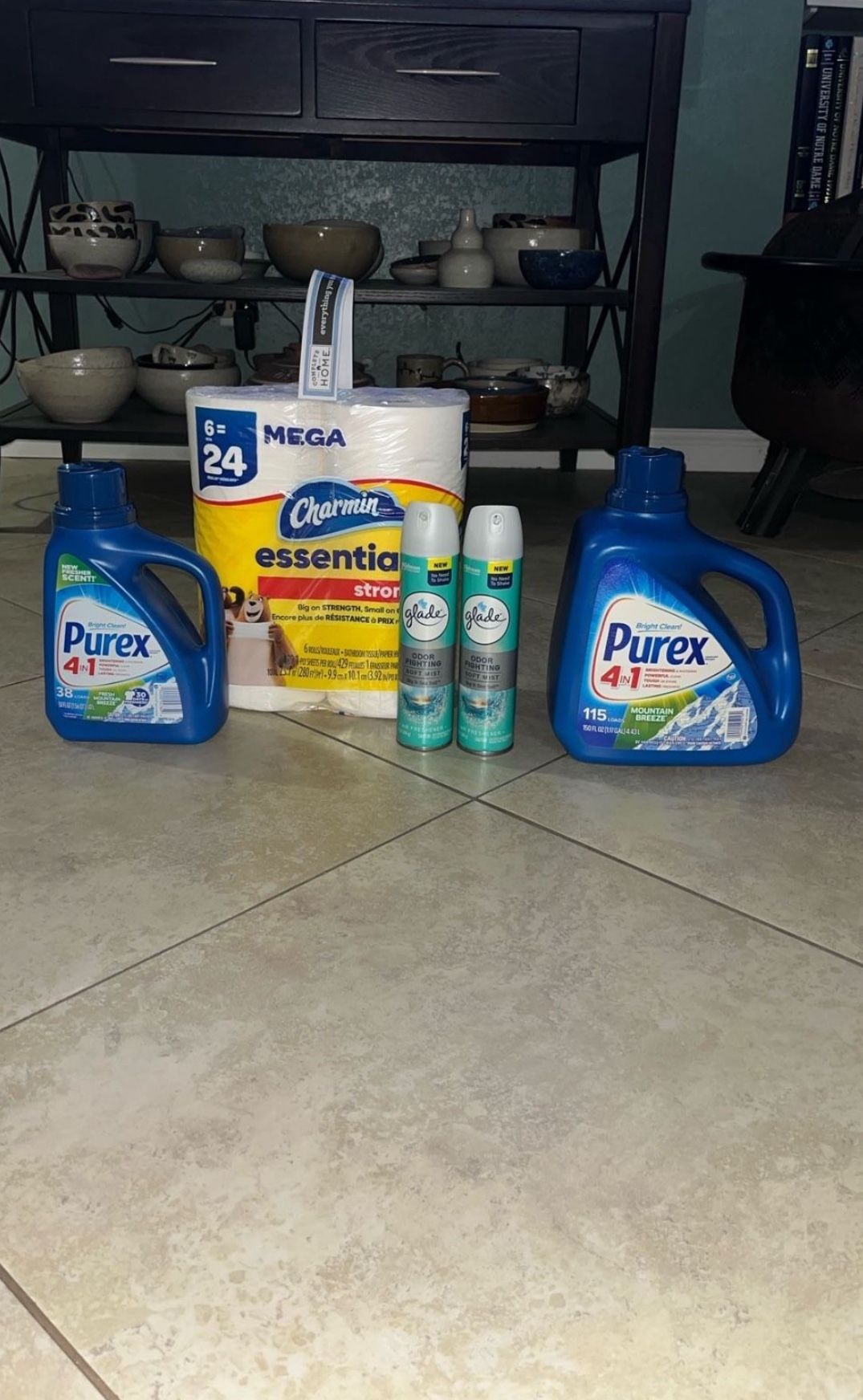 Purex, Charmin, Glade