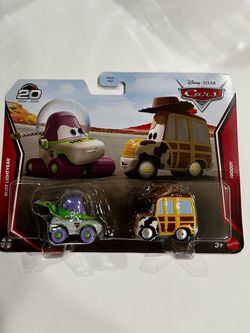 Disney Pixar Cars Buzz Lightyear & Woody Die-Cast 2-Pack