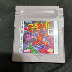 Vintage Nintendo Gameboy Game Mr. Do 