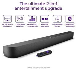 ROKU Soundbar And Sound Woofer 