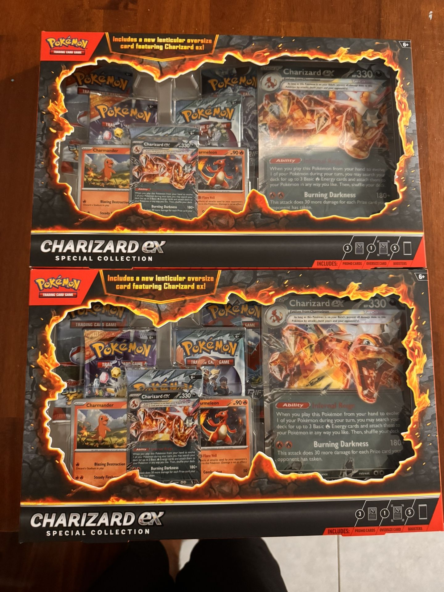 Pokemon Charizard EX special Collection Box