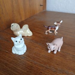 Antique porcelain animals