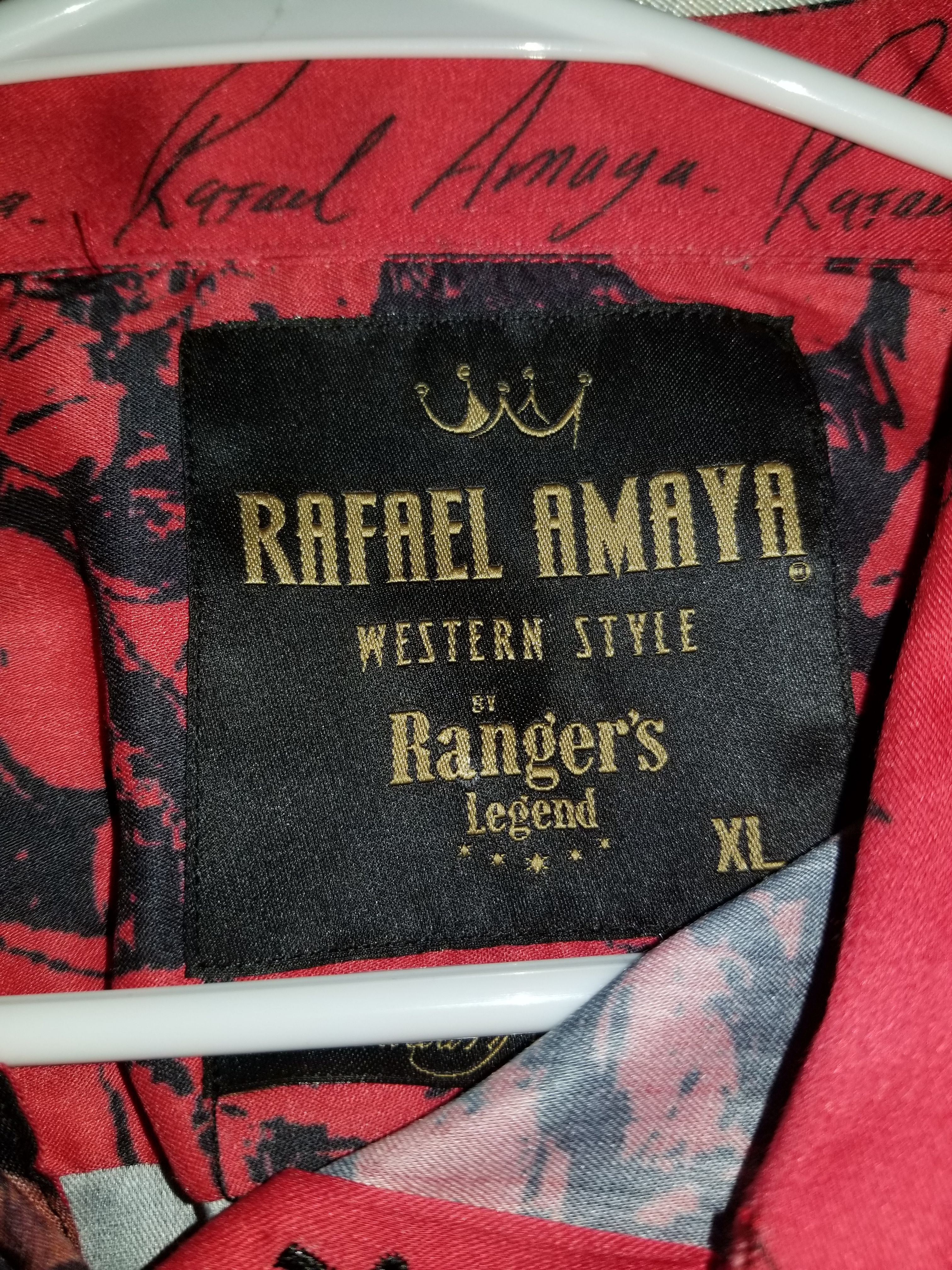 Rafael amaya western style best sale by ranger's