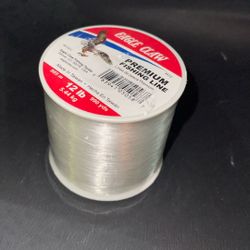 CLEAR Mono Premium Eagle Claw Fishing Line 12 Pound Test 990yds AR358