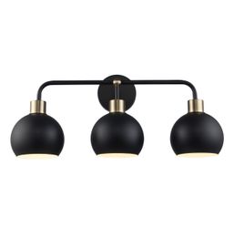 3-Light Indigo Bath Vanity (Transglobe Lighting)