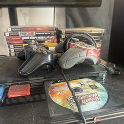 Ps2 W/ Games 