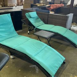 3 piece outdoor patio longueur set $120 