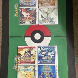 Pokemon Game Collection Nintendo 3Ds 2ds 