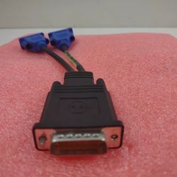 Molex VGA Y-Splitter Cable DMS-59 to Dual VGA - Part # CN-0R0(contact info removed)4-36U-1657