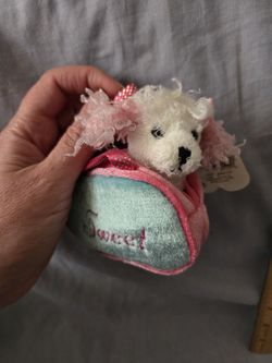 Tiny Fancy Pals Pup And Keychain Bag